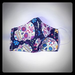 Women's/Teen sized Sugar Skull Face Mask